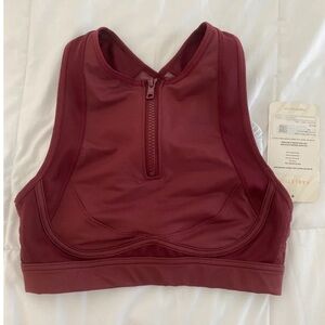 Fabletics Blare Zip High-Impact Sports Bra